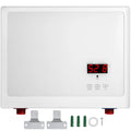 Flash Sale 18KW 240V Tankless Electric Water Heater Plastic Freestanding for Outdoor Hotels Households Garages