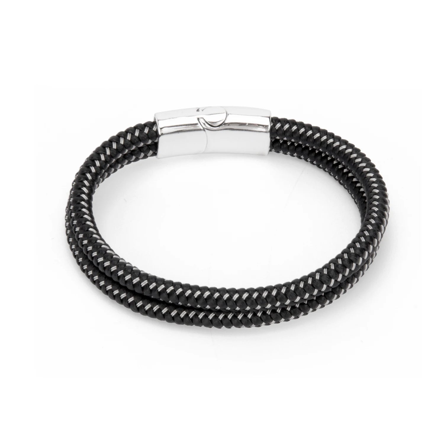 Daili Hot Sale Stylish Minimalist Black Braided Bracelet Leather Bracelet for Men Fashion Jewelry Accessories Gifts for Men