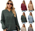 2023 Autumn New Women's Knitwear Hooded Pit Pocket Hoodie Women Pullover Sweatshirt