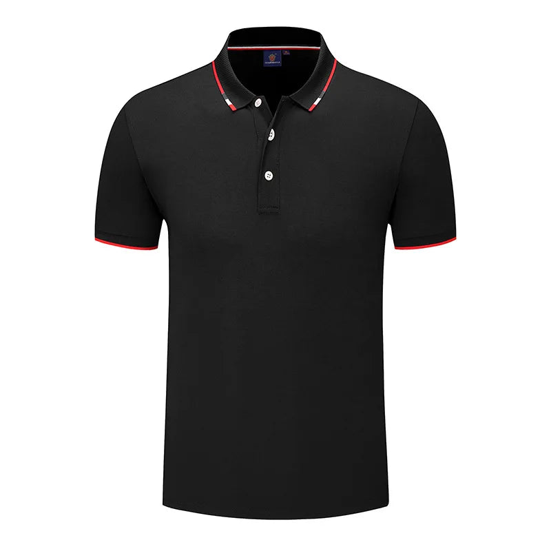 Custom Logo Short-Sleeved Quick-Drying Polo Embroidery Team Print Photo DIY Clothing Business Uniforms Comfort Ventilate MegaBDM