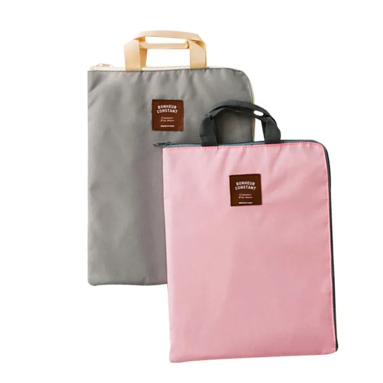 Eco-friendly  A4 Multifunctional Canvas Document Bag