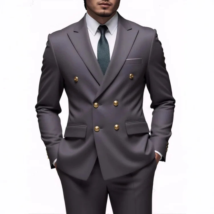 2023 Best Quality Business Casual Suit Men Customized Slim Fitted Blazer for Men