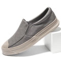 New Style Fashion Male Slip-on Leather Loafers PU Versatile Soft Sole Flats Casual Mens Shoes
