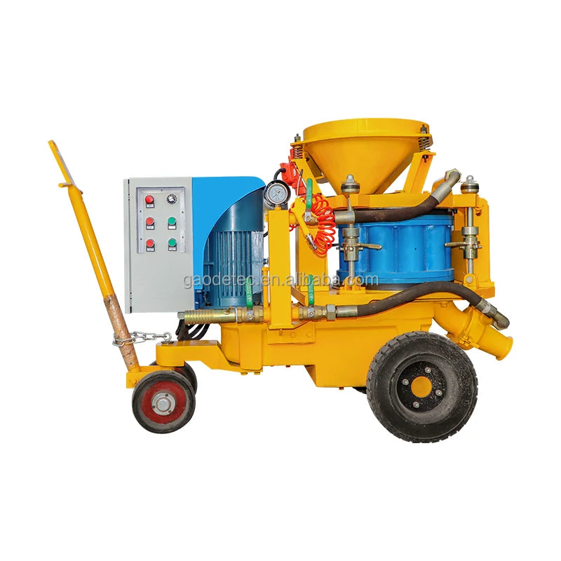 9m3/h Refractory Gunning Shotcrete Machine for torpedo Hot Metal Ladles and Heating Furnaces