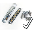 6 String Roller Saddle Tune-O-Matic Tailpiece Studs LP Electric Guitar Bridge for LP Electric Guitar Parts