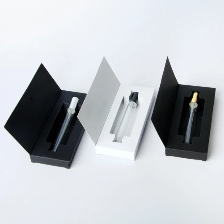 2ml 3ml 5ml 10ml Custom Empty Perfume Glass Fine Mist Spray Bottle with Packing Box Sample Perfume Bottle Perfume Tester Bottle