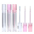 Transparent 7.8ml Lip Gloss Liquid Lipstick Tubes Empty Lipgloss Containers With Packaging Custom Logo