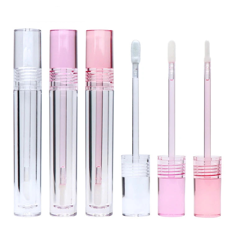 Transparent 7.8ml Lip Gloss Liquid Lipstick Tubes Empty Lipgloss Containers With Packaging Custom Logo