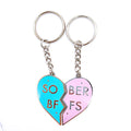 Custom Logo Design Engraved Sublimation Keychain Metal Gift Anime Key Chain Custom Metal Keychain