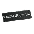 Custom Name Badges Embroidered Patches for Students and Staff Iron-On and Sew-On Styles 3D PVC Canvas Fabric Lace Decoration
