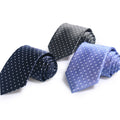 Shengzhou Men's Jacquard Silk Ties Budget-Friendly Polyester for Business Wedding Party