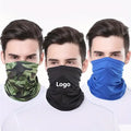 Wholesale Custom Outdoor Ice Silk Breathable Stretchy Sports Cycling Neck Cooling Tube Sunscreen Neck Gaiter Bandana Scarf