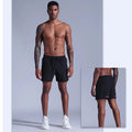 Running Men Shorts Quick Dry Elastic Jogging Shorts Custom logo Shorter Inseam Shorts for Men