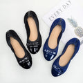 In Stock Custom Logo Cheap Wholesale Canvas Ballet Shoes Dress Shoes for Girl Women Ladies
