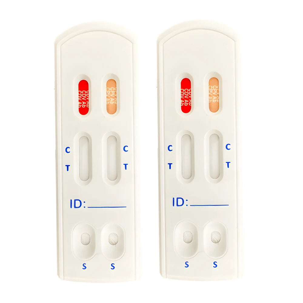 CE-Certified 10-Minute Combined Diagnostic Kit for Canine Parvovirus Canine Distemper Virus Antibodies Accuracy Easy Operation