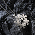 TongLing European Vintage Long Sweater Necklace Female Flower Pendant Necklace for Women Girl