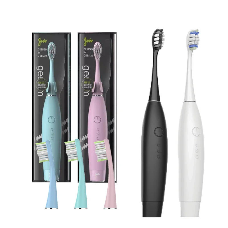 Wholesaler OEM Own Brand 3 Working Modes Rechargeable Portable Sonic Electric Toothbrush