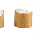 Bamboo Wooden Bottle Cap 24/410 Plastic Disc Top Lid Bamboo Cap Flip Top Cap
