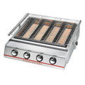 Lyroe Portable Indoor Household Party Stainless Steel Propane Gas Infrared BBQ Grill