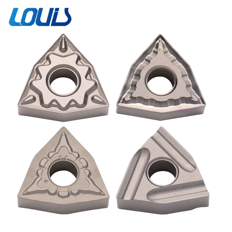 CNC Cutting Tools Ceramic Inserts WNMG080404 HQ MT R L S Milling Cutter TS Coating for Processed Steel Parts OEM Customizable