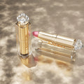 Korean Custom Logo Cute Matte to Glitter 2-in-1 Blue Purple Waterproof Lipstick Long-Lasting with Herbal Ingredients for Makeup