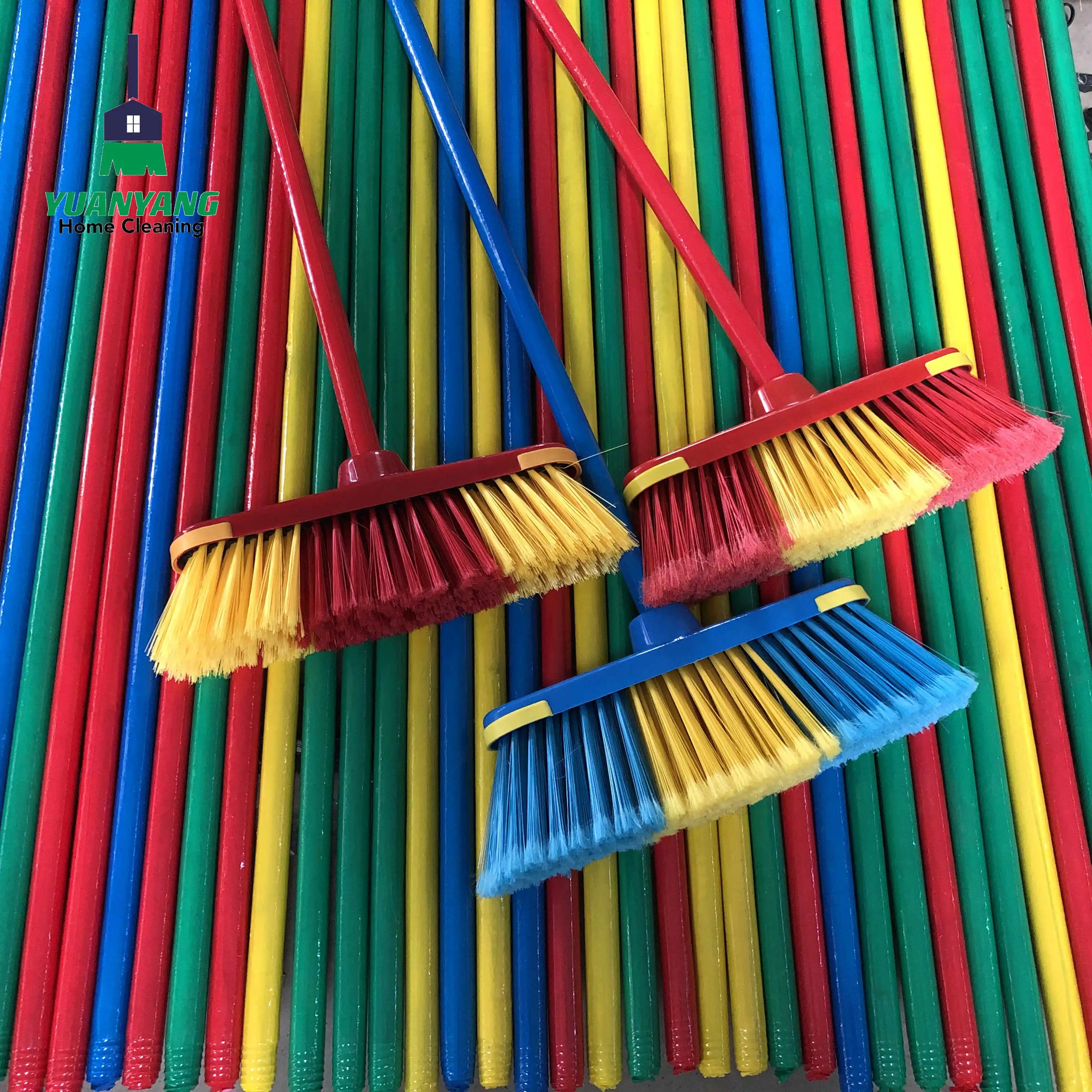 Common Design Floor Clean Plastic Broom for Home Usage