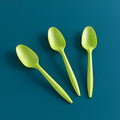 Disposable 100% Eco Friendly Corn Starch Cutlery Plastic Spoon for Restaurant Compostable Cornstarch Food Spoon Cutlery