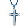 Factory Direct Hot Sale Religious Children's Classic Simple Stainless Steel Cross Necklace Fashion Jewelry Accessories