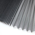 Modern Design Folding Height 14mm 16mm 18mm Pleated Mesh Window Screen Door & Mosquito Net Elegant Folding Screen Style