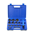 14PC Interchangeable Head Heavy Leather Hole Punch High Carbon Steel DIY Belt Tools Plastic Box Packaging Customizable OEM