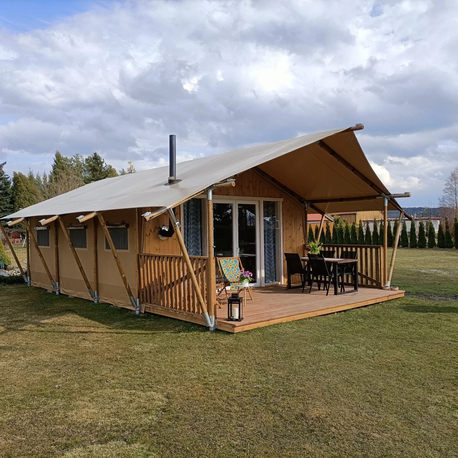 Lowest Price Luxury Glamping Safari Lodge Tent