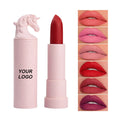 Wholesale High Pigment Lip Stick Oem Private Label Lipstick Velvet Matte Waterproof Long Lasting Vegan Nude Matte Lipsticks