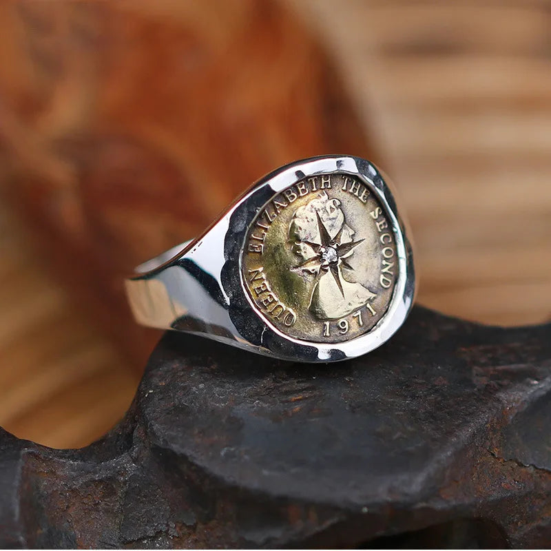 Joyas Anillos Fashion Jewelry Dainty Vintage Gemstone Signet Custom Rings for Men