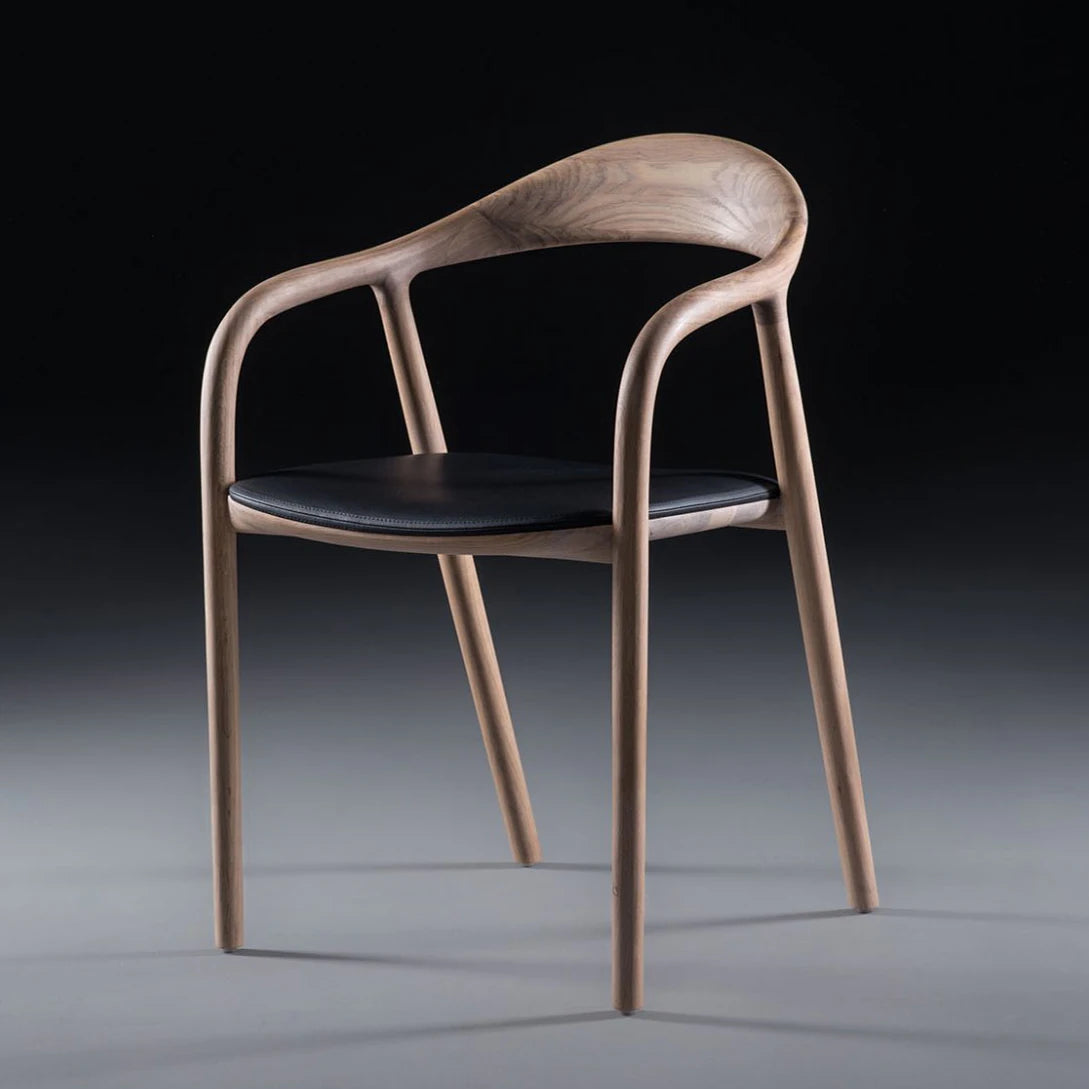 High-End Traditional Design Solid Wooden Dining Chairs PC Material for Home Hotel Restaurant Kitchen Office Use