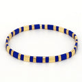 Go2boho  Beach Beaded Bracelets Jewelry Bohemian Native Handmade Beaded Elastic Stretch Miyuki Tila Beads Bracelets for Women