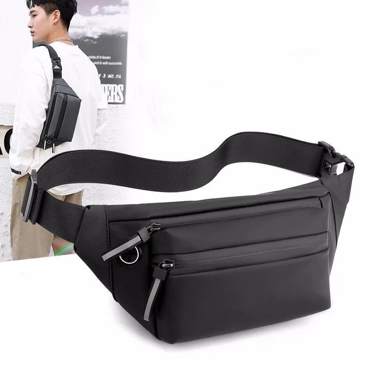 Sports Pockets Wholesale Custom Logo Women's Fashion Mobile Phone Pockets Men's Outdoor Leisure Diagonal Chest Bag