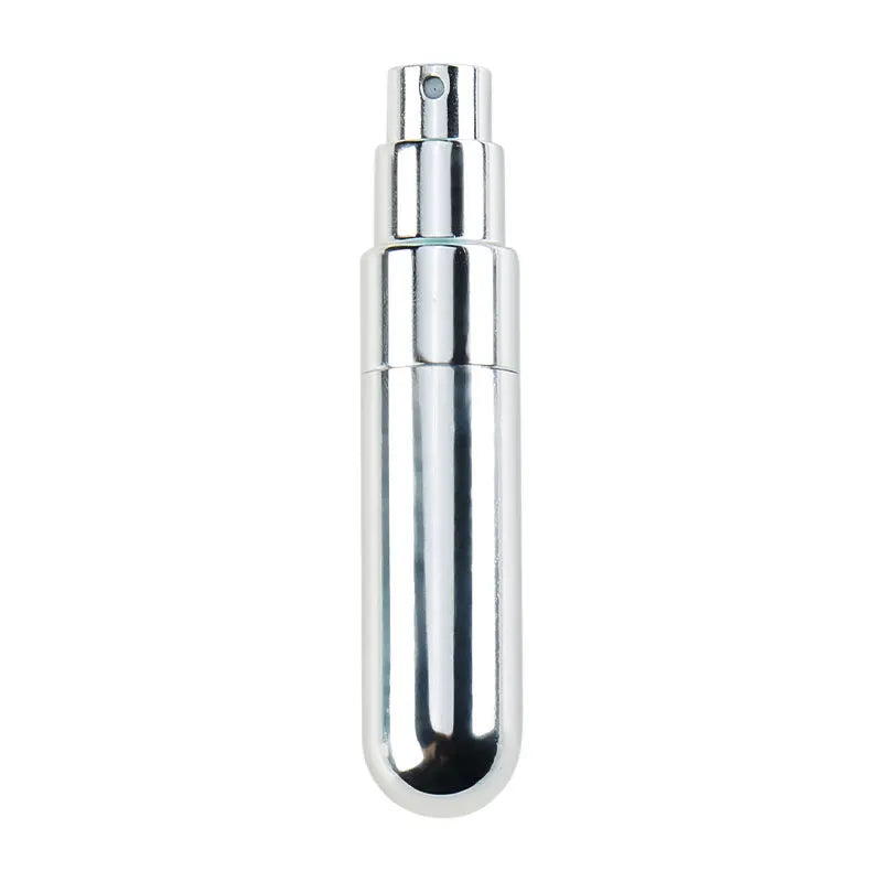 For MUB 10ml Portable Round Aluminum Perfume Atomizer New Design Empty Mini Refillable Spray Bottle for Personal Care