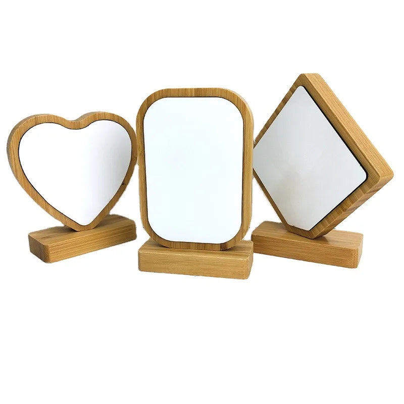 Custom Design Sublimation Photo Print Picture Frame Bamboo Creative Blank for Photo Sublimation