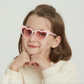 Wholesale Factory Shape love Heart Sunglasses Cute Kids Sunglasses Party Uv400 Sunglasses for Children in Stock