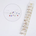 Hot Selling Anti-allergic Crystal Simple Small Ear Studs Artificial Diamond Bling Stud Earrings