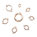 Bird Parrot Bird Leashes Foot Ring Inner Diameter 4-15mm Outdoor Flight Training Steel Foot Ring