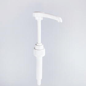 Custom Bottle Pump 28 400 10cc White Plastic Food Pump Coffee Syrup Pump Dispenser for Syrup Bottle