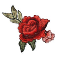 Factory Hot Sale Sew-On Embroidered Big Flowers Applique for Garment Decoration
