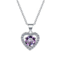 Moissanite Diamond Necklace Gift for Women 925 Sterling Silver 18+2 Inches Necklace with GRA Certificate of Authenticity