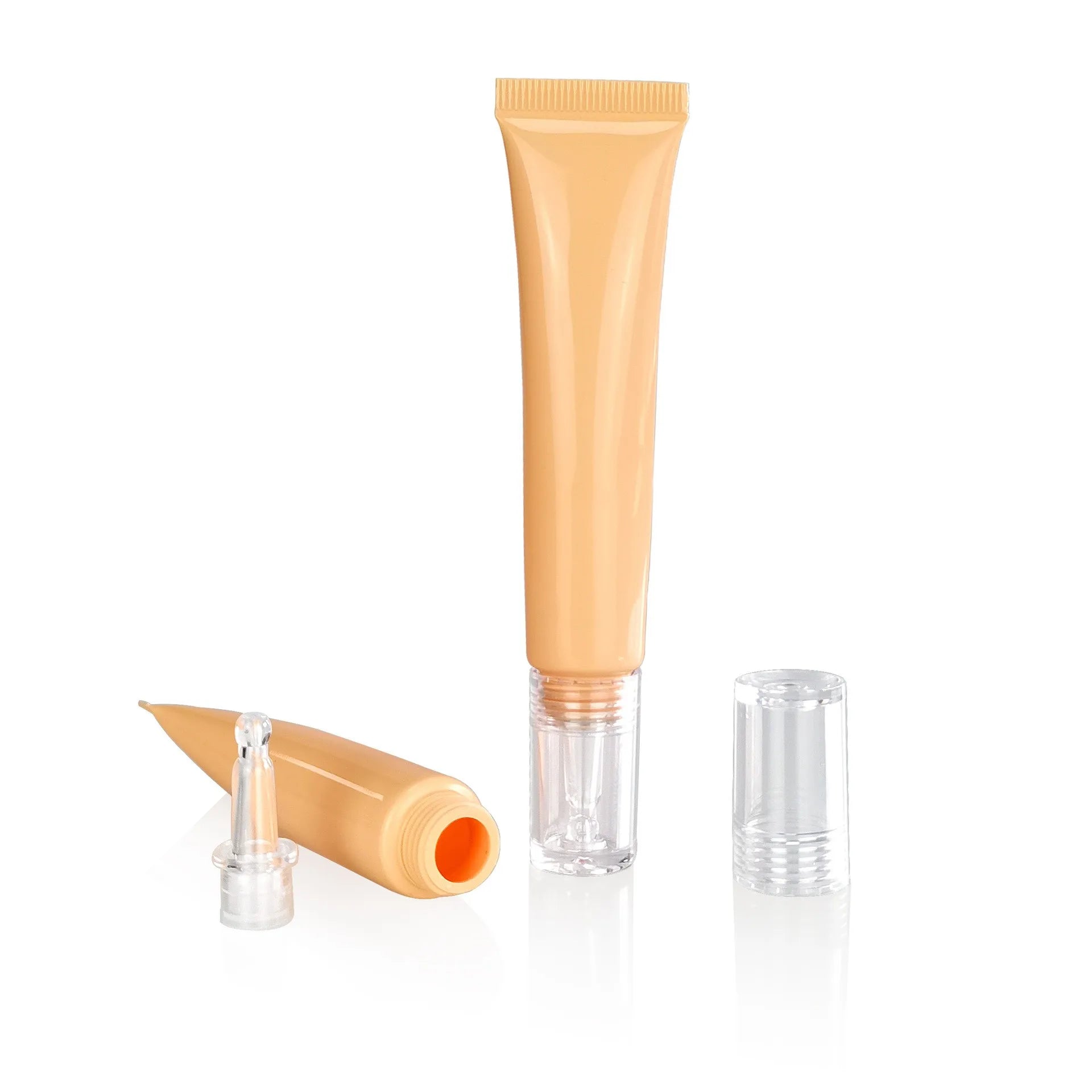 10ml 15ml 20ml Tube Plastic Container Soft Cosmetic Packaging Plastic Bottles for Hair Oil Liquid Blush Packaging