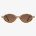 Trending Vintage Oval Polarized Sunglasses 2025 Luxury Italy Design Uv400 Sunglasses Women Acetate Sunglasses Men