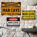 Putuo Decor Man Cave Custom Metal Sign Tin Sign Vintage Man Cave Home Wall Decoration