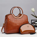 Fashion crocodile Pattern Large-capacity Handbagnew Mother and Child Women's Messenger Bagfashionable Shoulder Bag