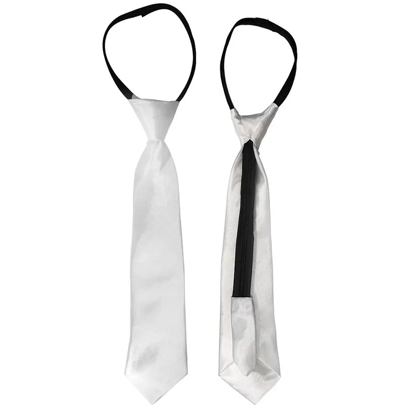Heat Transfer Printing Polyester Silk Neck Tie Sublimation Blank Custom Logo Children Neck Ties