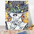 Wholesale Abstract DIY Oil Paint by Numbers Custom Painting Landscape Adult Picture by Numbers Hand Painted Wall Home Decor
